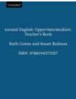 Image for Natural English: Upper-intermediate teacher&#39;s book
