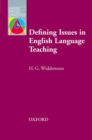 Image for Defining Issues in English Language Teaching