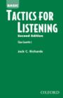 Image for Tactics for Listening : Basic Tactics for Listening : Class Cassettes