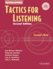 Image for Tactics for Listening: Developing Tactics for Listening: Teacher&#39;s Book with Audio CD