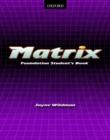 Image for New Matrix Foundation: Students Book