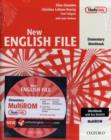 Image for New English File: Elementary: Workbook with key and MultiROM Pack : Six-level general English course for adults