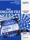Image for New English File: Pre-intermediate: Workbook with key and MultiROM Pack