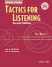Image for Developing tactics for listening: Test booklet