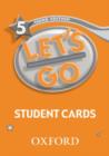 Image for Let&#39;s Go: 5: Student Cards
