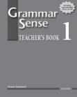 Image for Grammar Sense 1:: Teacher&#39;s Book (with Tests CD)