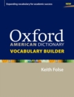 Image for Oxford American Dictionary Vocabulary Builder : Lessons and activities for English language learners (ELLs) to consolidate and extend vocabulary