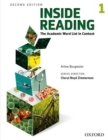 Image for Inside reading  : the academic word list in context1