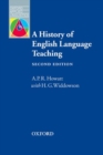 Image for A history of English language teaching