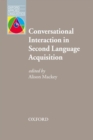 Image for Conversational interaction in second language acquisition  : a series of empirical studies