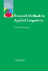 Image for Research methods in applied linguistics