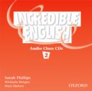 Image for Incredible English 2: Class Audio CD