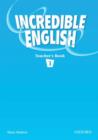 Image for Incredible English 1: Teacher&#39;s Book
