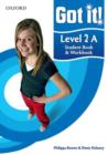 Image for Got it! Level 2 Student Book A and Workbook with CD-ROM : A four-level American English course for teenage learners