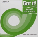 Image for Got it! Level 1 Class Audio CDs : A four-level American English course for teenage learners