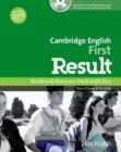 Image for Cambridge English: First Result: Workbook Resource Pack with Key