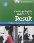 Image for Cambridge English: Advanced Result: Workbook Resource Pack with Key