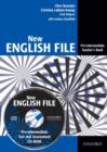 Image for New English file: Pre-intermediate teacher&#39;s book
