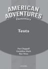 Image for American Adventures Elementary: Tests