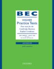 Image for BEC Practice Tests Higher: Book with Answers