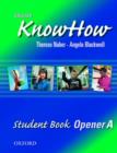 Image for English Knowhow Opener: Student Book A