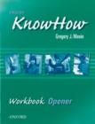 Image for English Knowhow Opener: Workbook