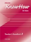 Image for English Knowhow 3: Teacher&#39;s Book
