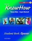 Image for English Knowhow: Student Book Opener