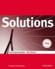 Image for Solutions Pre-Intermediate: Workbook