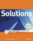 Image for Solutions Upper-Intermediate: Student&#39;s Book with MultiROM Pack