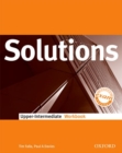 Image for Solutions Upper-Intermediate: Workbook