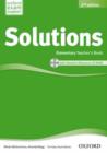 Image for Solutions: Elementary: Teacher&#39;s Book and CD-ROM Pack