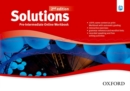 Image for Solutions: Pre-Intermediate: Online Workbook - Card with Access Code