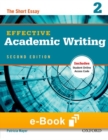 Image for Effective Academic Writing: 2: e-book - buy codes for institutions