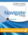 Image for Navigate: Elementary A2: Learner e-book pack - buy codes for institutions