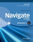 Image for Navigate: A2 Elementary: Workbook with CD (with key)