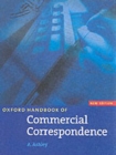 Image for Oxford Handbook of Commercial Correspondence, New Edition: Handbook