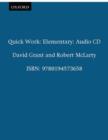 Image for Quick Work Elementary: Audio CD