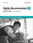 Image for Highly recommended  : English for the hotel and catering industry: Workbook