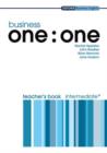 Image for Business one-one: Intermediate+ Teacher&#39;s book