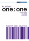 Image for Business one:one Advanced: Teacher&#39;s Book
