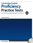 Image for Cambridge English: Proficiency (CPE): Practice Tests with Key