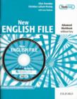 Image for New English File: Advanced: Workbook (without key) with MultiROM Pack : Six-level general English course for adults