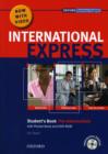 Image for International Express: Pre-Intermediate: Student&#39;s Pack: (Student&#39;s Book, Pocket Book &amp; DVD)