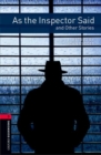 Image for Oxford Bookworms Library: Level 3:: As the Inspector Said and Other Stories Audio Pack
