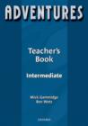 Image for Adventures: Intermediate: Teacher&#39;s Book