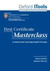 Image for First Certificate Masterclass iTools