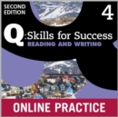 Image for Q Skills for Success: Level 4: Reading &amp; Writing Student Online Practice