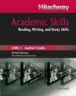 Image for New headway academic skills  : reading, writing, and study skillsLevel 1: Teacher&#39;s guide