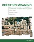 Image for Creating Meaning: Student Book : Advanced Reading and Writing